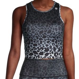 NWT Max Studio Animal-Print Sports Bra